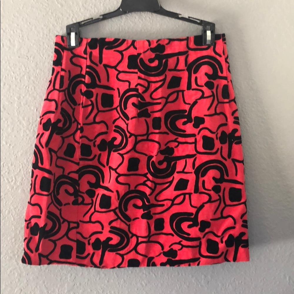 Black/Red skirt